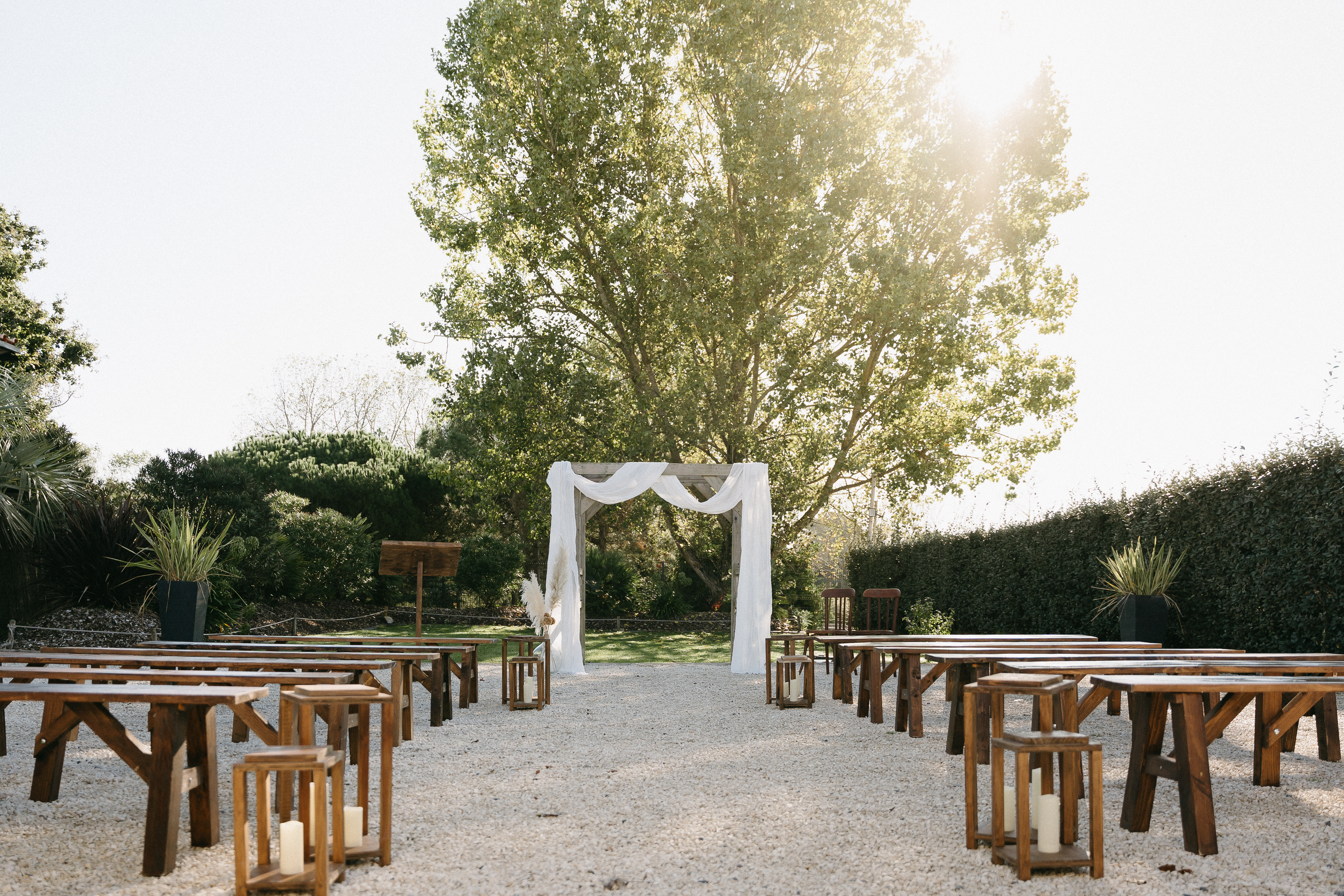 Les bancs et chaises