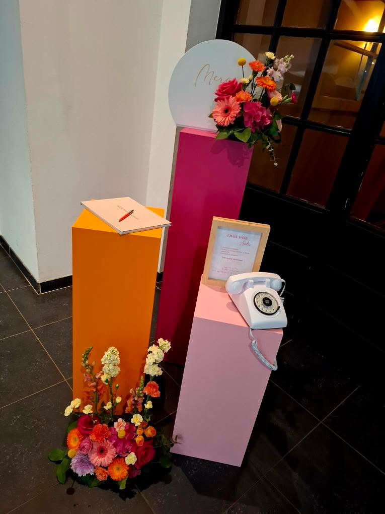 trio de selettes colorées